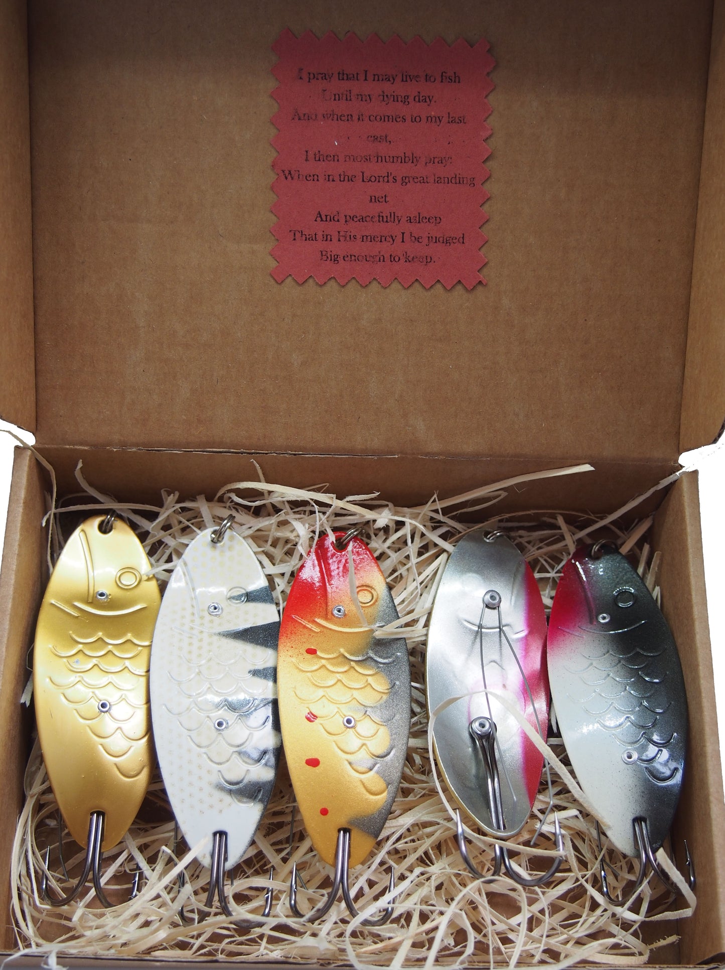 weedless fishing spoons,weed guard pike lures, fishing spoons with weedless hooks 5 pcs