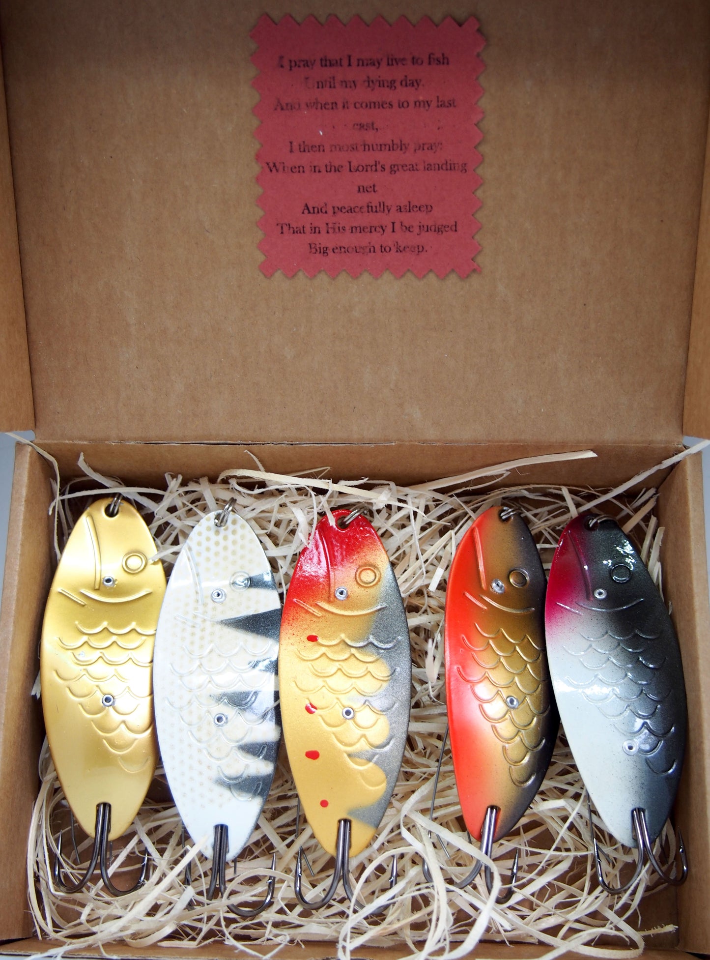 weedless fishing spoons,weed guard pike lures, fishing spoons with weedless hooks 5 pcs