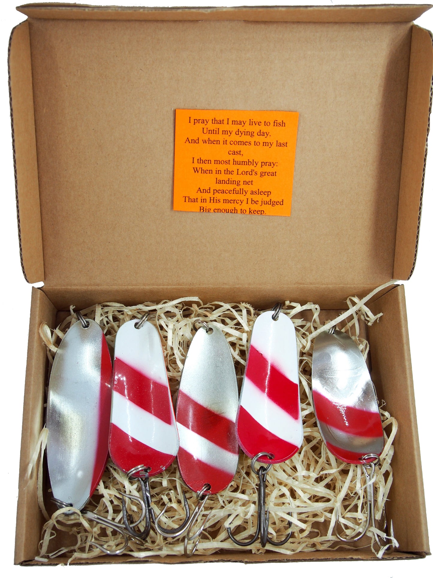 fishing spoon set 5pcs fishing spoons, pike spoon, hand-painted salmon lure with treble hook,High-Quality Fishing Spoons