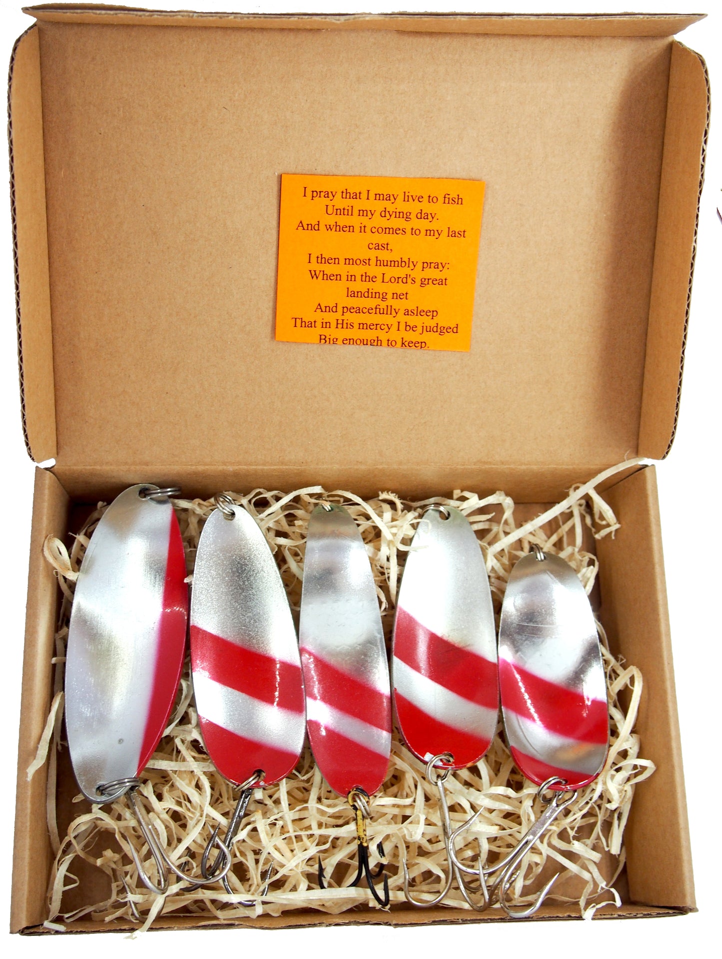 fishing spoon set 5pcs fishing spoons, pike spoon, hand-painted salmon lure with treble hook,High-Quality Fishing Spoons