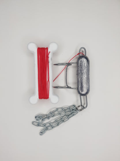 lure retriever with chains