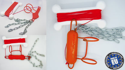 Lure Retriever Get Back lure tool, fishing lure saver, lure knocker red small